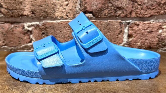 Birkenstock Arizona Essentials Sandals in Sky Blue