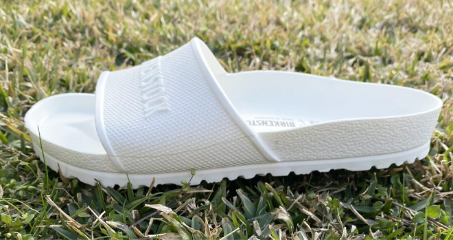 Birkenstock Barbados Essentials Sandals on a Grass