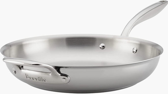 Breville Thermal Pro 12 5 Inch Stainless Steel Frying Pan