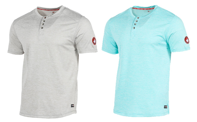 Canada Weather Gear Mens Supreme Soft Henley