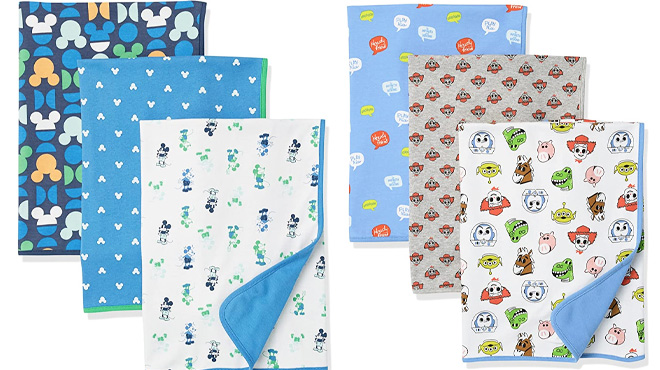Character Baby Blankets 3 Pack 1
