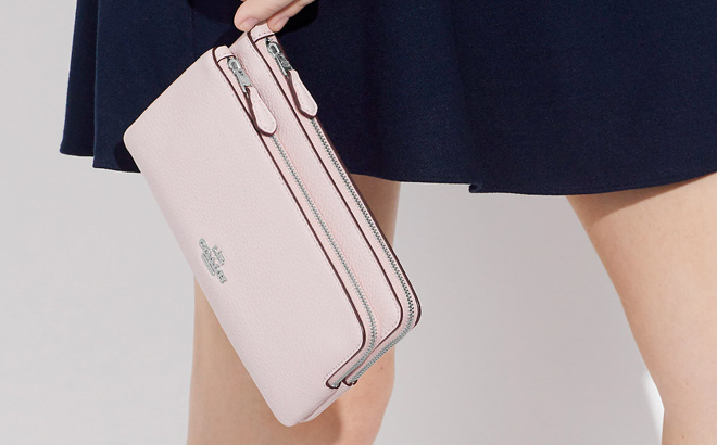 Coach Outlet Double Zip Wallet Coach Outlet Double Zip Wallet