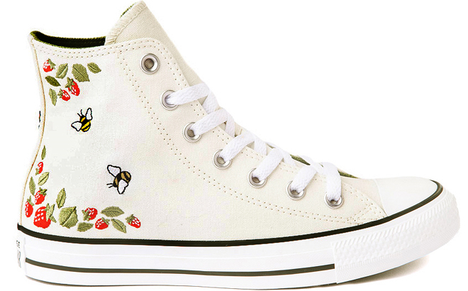 Converse All Star Hi Berries And Bees Shoe