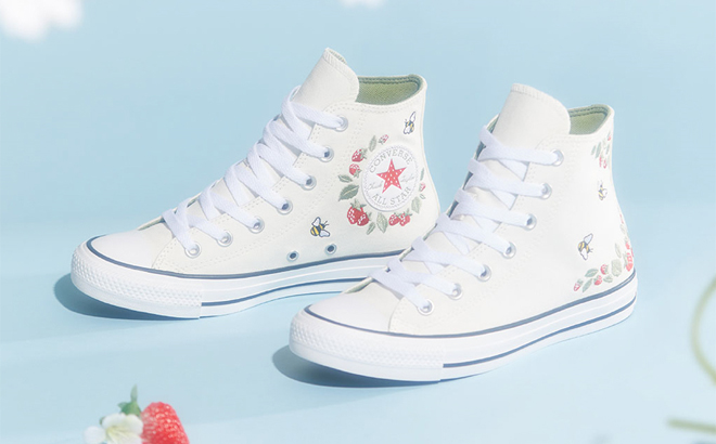 Converse All Star Hi Berries And Bees Shoes