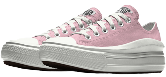Converse Custom Chuck Taylor All Star Move Platform Shoes