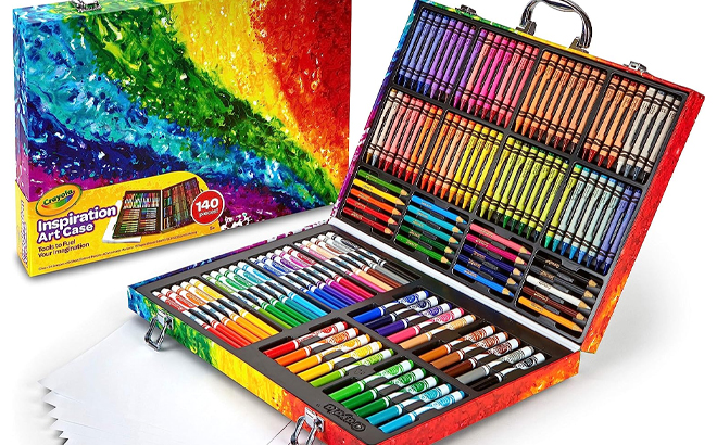 Crayola Art Case Coloring Set 140 Count