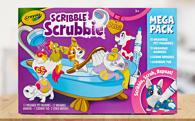 Crayola Scribble Scrubbie Pets Mega Set 2 0