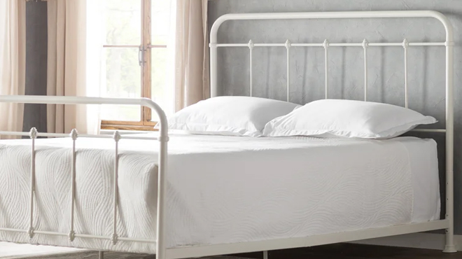 Cream Snowden Standard Bed