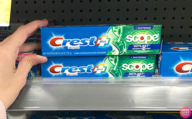 Crest Scope Outlast Complete Whitening Toothpaste