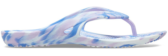 Crocs Womens Kadee II Marbled Flip Flops Crocs Womens Kadee II Marbled Flip Flops