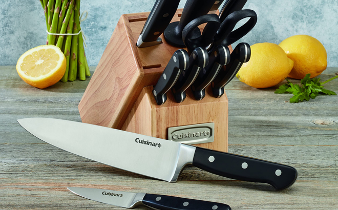 Cuisinart 12 Piece Classic Triple Rivet Cutler Block Set
