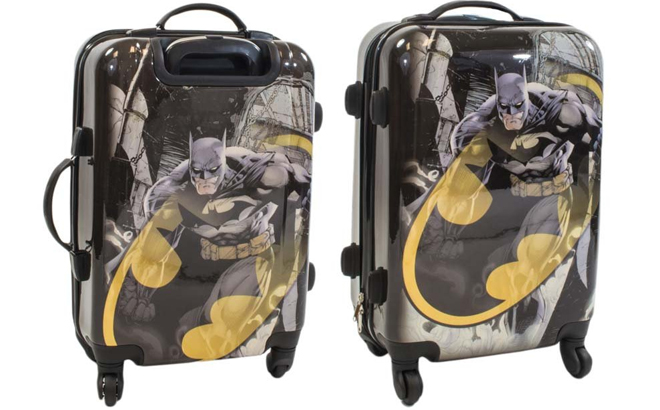 DC Comics Batman Black And Yellow Logo Travel Case
