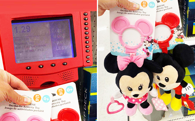 Disney Baby Minnie Mouse and Mickey Mouse On The Go Activity Toy