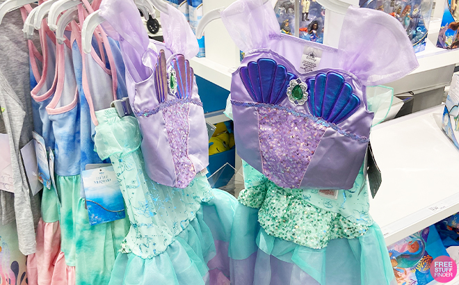 Disney Girls Little Mermaid Ariel Costumes
