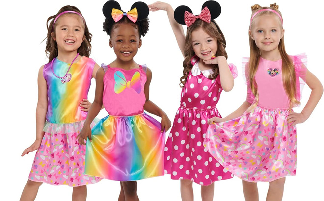 Disney Junior Minnie Mouse Bowdazzling Dress Up and Pretend Play Trunk