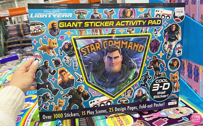 Disney Lightyear Giant Sticker Activity Pad
