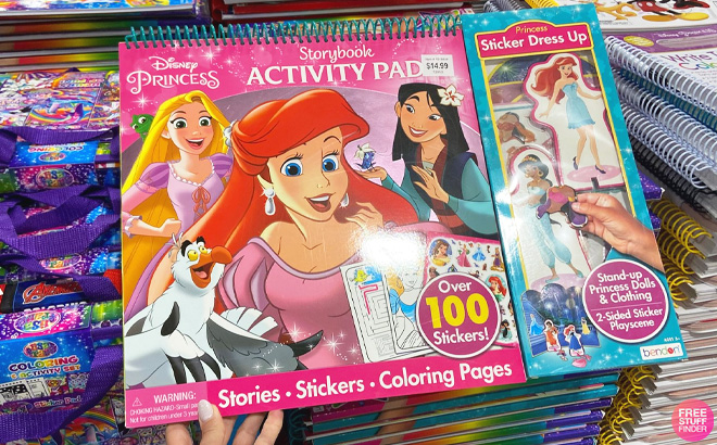 Disney Princess Storybook Activity Pad