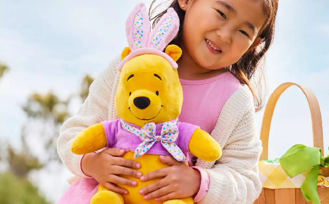 Disney Winnie The Pooh Easter Bunny Plush