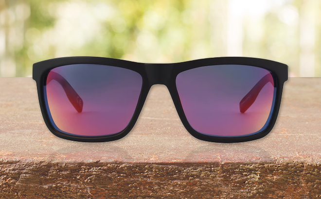 Dockers Mens UV Protection Rectangular Sunglasses