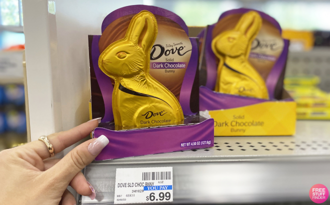 Dove Dark Chocolate Bunny