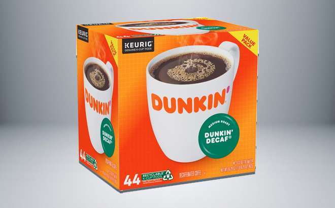 Dunkin Donuts Dunkin Decaf K Cup Pods 44 Pack 1
