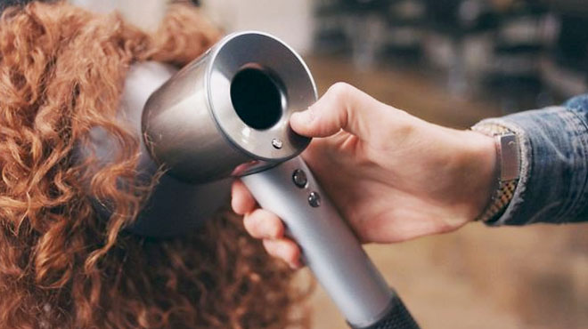 Dyson Refurbished Supersonic Hair Dryer in White and Silver