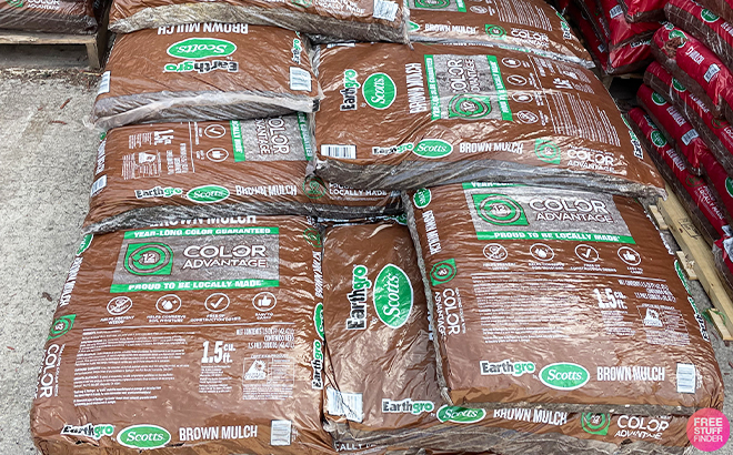 Earthgro Brown Wood Colored Mulch
