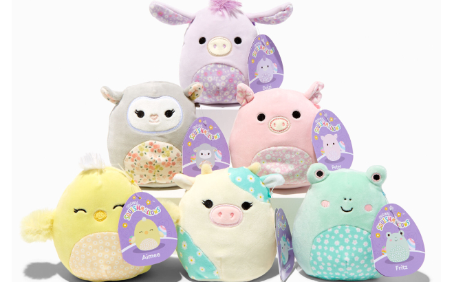 Easter Squishmallow 5 Inch Plush Toys
