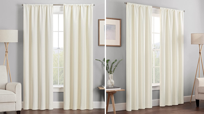 Eclipse Blackout Curtain in Ivory Color
