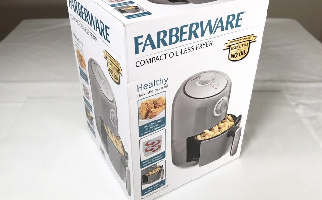 Farberware 19 Quart Air Fryer in Grey Color in a Box