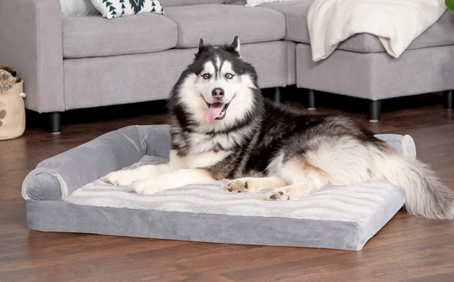 Felker Wave Fur and Velvet Memory Orthopedic Cooling Top DLX Bolster Felker Wave Fur and Velvet Memory Orthopedic Cooling Top DLX Bolster