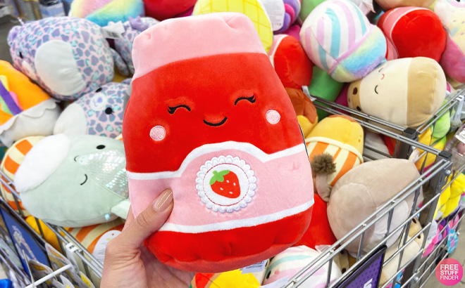 Foodie Squad Squishmallows Janna the Strawberry Jam