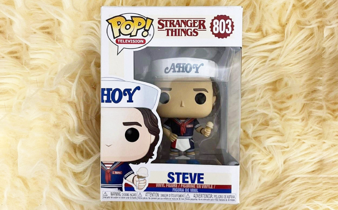 Funko Pop Stranger Things Steve with Ice Cream Figure