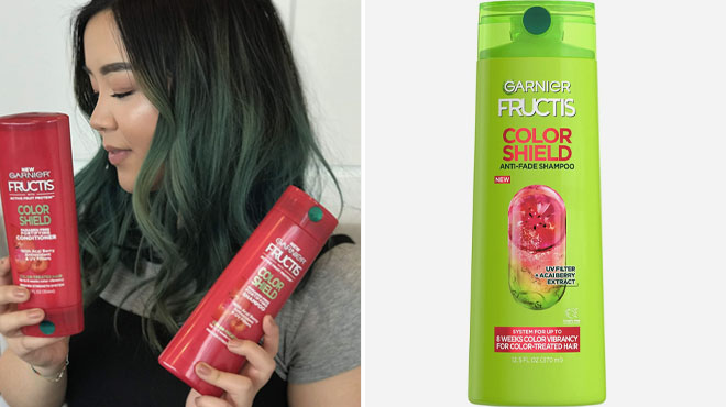 Garnier Fructis Color Shield Anti Fade Shampoo for Color Treated Hair Garnier Fructis Color Shield Anti Fade Shampoo for Color Treated Hair