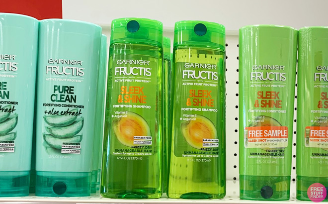 Garnier Fructis Sleek Shine Fortifying Shampoo12 5 oz