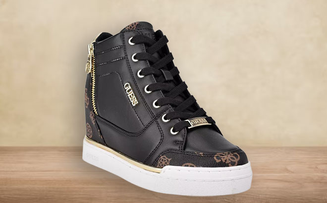 Guess Figz Logo Wedge Sneakers