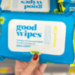 Hand Holding Goodwipes 50 Count Wipes at Walmart