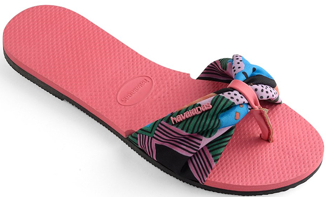 Havaianas Womens Pink Procelain You Sandals