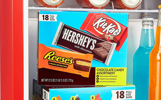 Hershey's Candy Bars Variety Box 18 Count