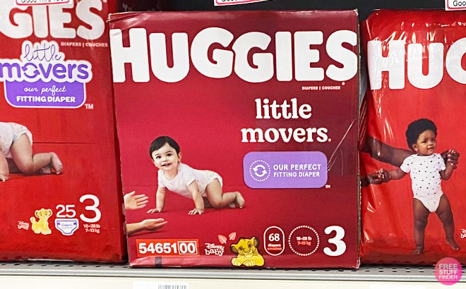 Huggies Diapers 68 Count