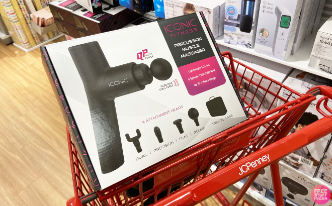 Iconic Percussion Muscle Massage Gun in Cart