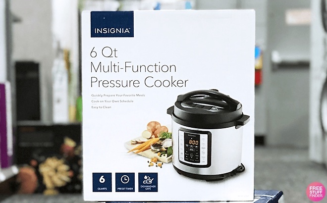 Insignia 6 Quart Pressure Cooker