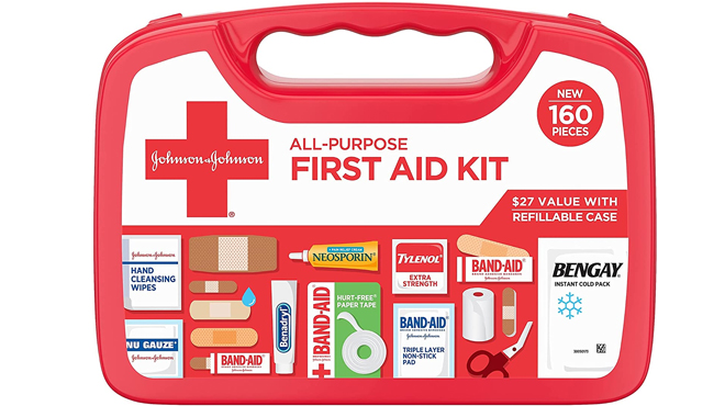 Johnson Johnson All Purpose Emergency Kit