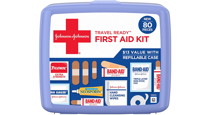 Johnson Johnson Travel First Aid Kit