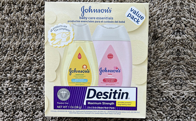 Johnsons Baby Care Essentials Gift Set