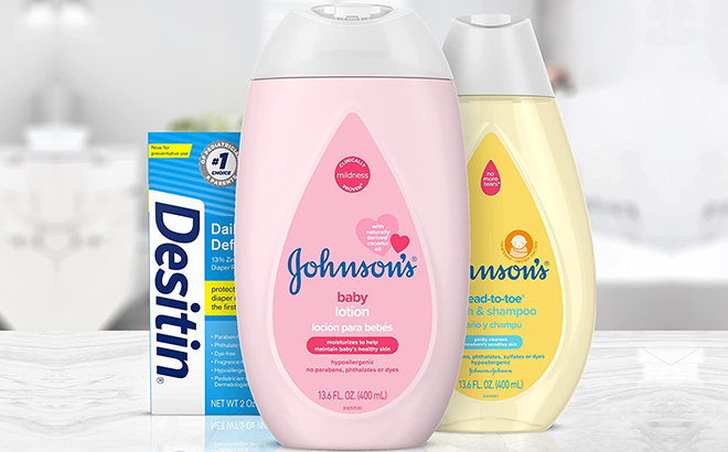 Johnsons First Touch Baby Gift Set Johnsons First Touch Baby Gift Set