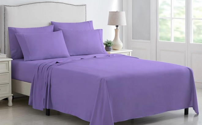 Kathy Ireland Luxury Bed Sheet Set 6 Piece