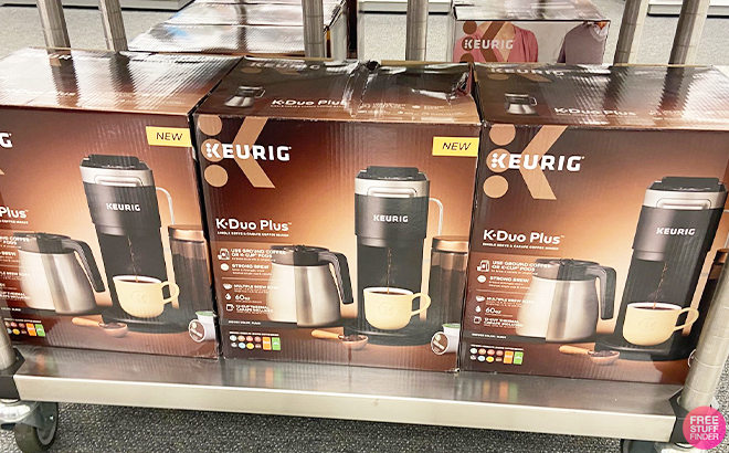 Keurig K Duo Plus Single Serve Carafe Coffee Maker on Shelf at Kohls