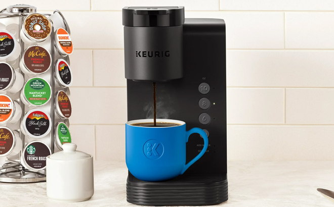 Keurig K Express Essentials Single Serve K Cup Pod Coffee Maker in Black