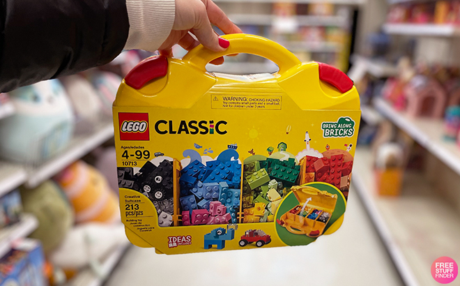 LEGO Classic 213 Piece Suitcase Set